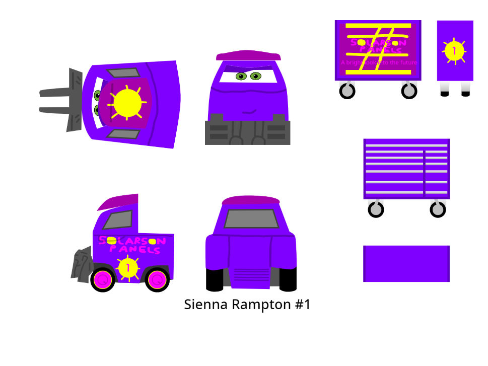 Cars 3 Pitty - Sienna Rampton by McSpeedster2000 on DeviantArt
