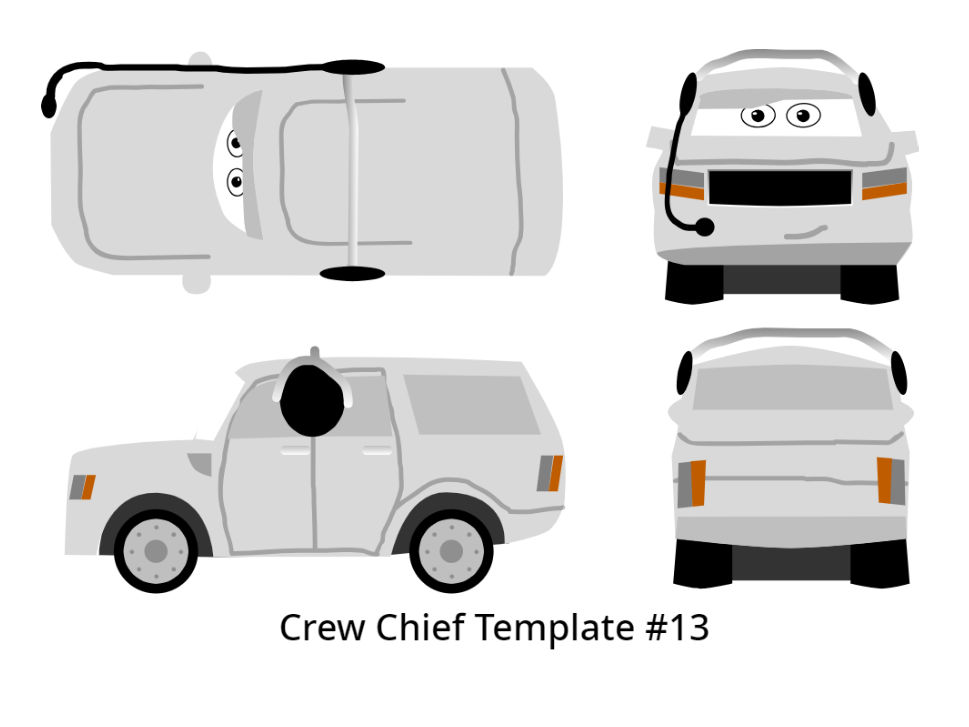 Cars Crew Chief Template 13 by McSpeedster2000 on DeviantArt