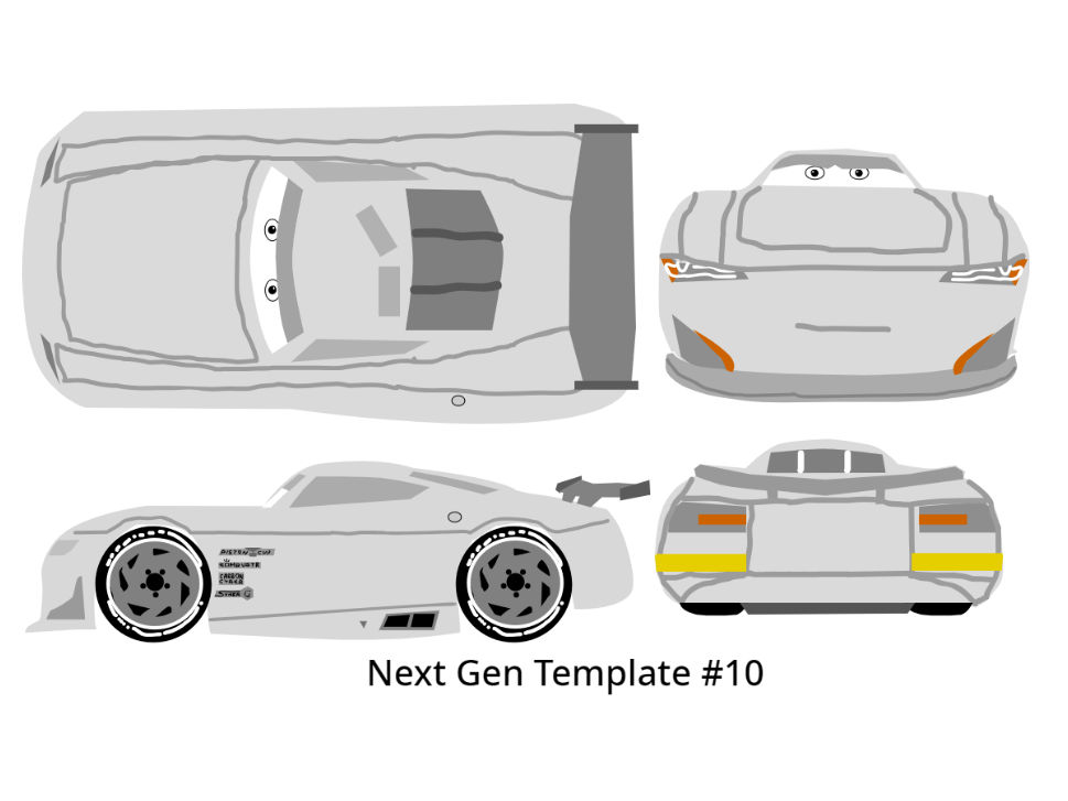 Cars 3 Next Gen Racer Template 10 by McSpeedster2000 on DeviantArt
