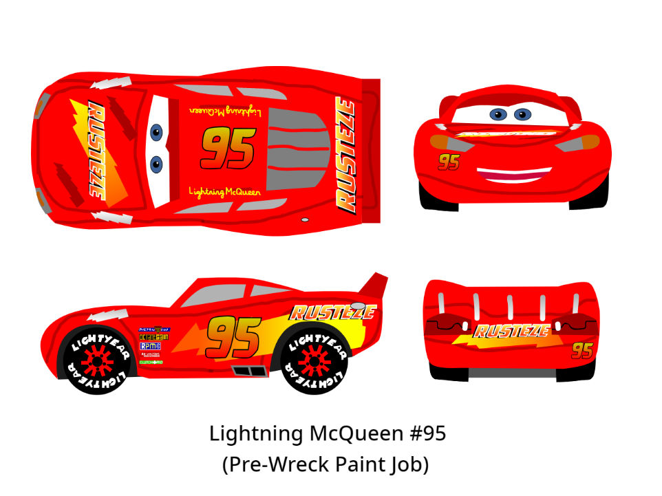 Cars 3 Racer - Lightning McQueen (Pre-Wreck) by McSpeedster2000 on ...
