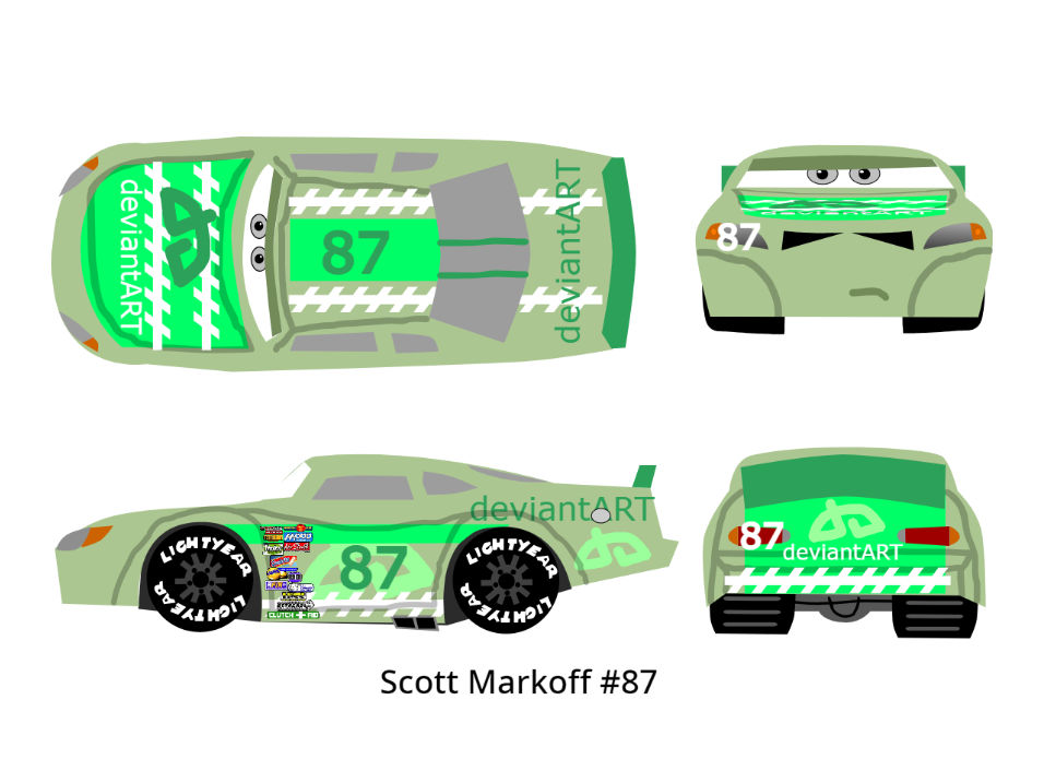 Cars 1 Racer - Scott Markoff by McSpeedster2000 on DeviantArt