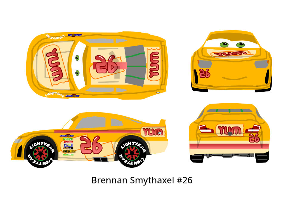Cars 3 Racer 90 Cars 3 Racer - Brennan Smythaxel by McSpeedster2000 on DeviantArt
