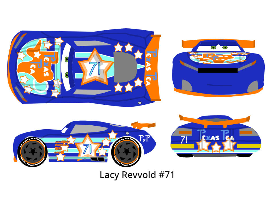 Cars 3 Racer - Lacy Revvold by McSpeedster2000 on DeviantArt