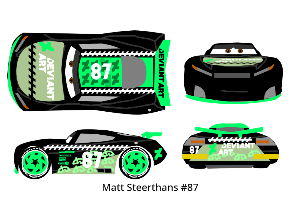 Cars 3 Racer - Matt Steerphans by McSpeedster2000 on DeviantArt