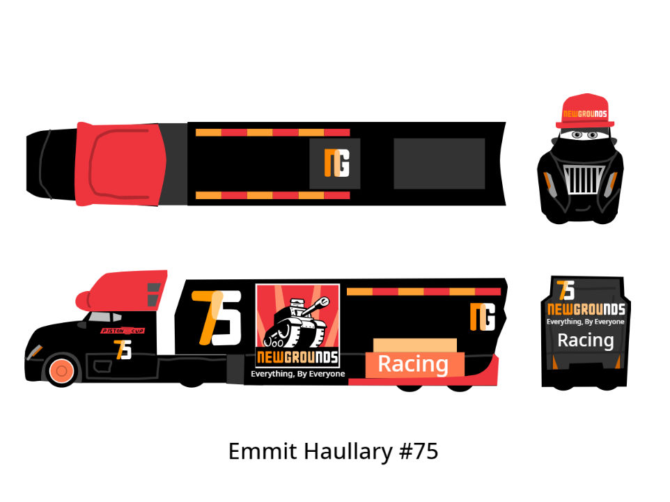 Cars 3 NextGen Hauler Emmit Haullary by McSpeedster2000 on DeviantArt