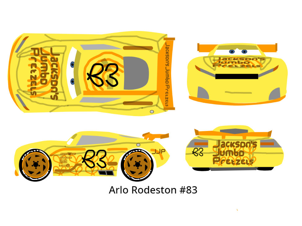 Cars 3 Racer 82 Cars 3 Racer - Arlo Rodeston w/o Stripes by McSpeedster2000 on DeviantArt
