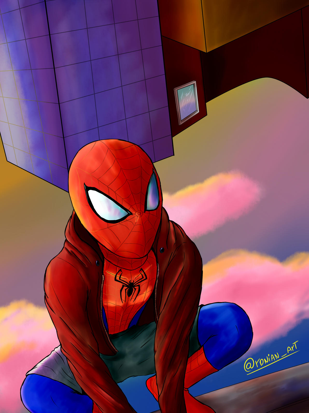 Spiderman by ronian14 on DeviantArt