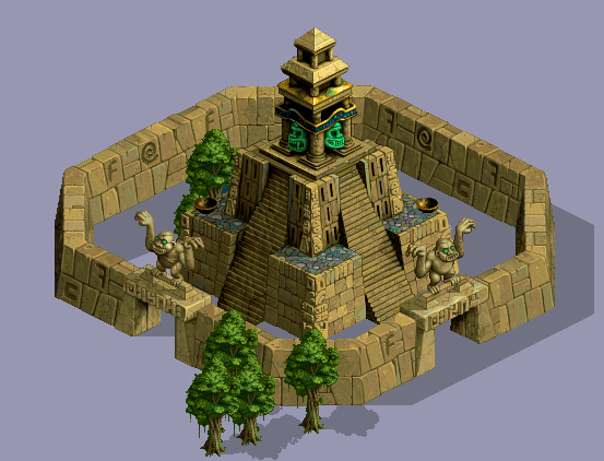 updated aztec temple from 1999