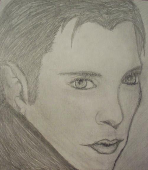 Alex Krycek Pencil Sketch