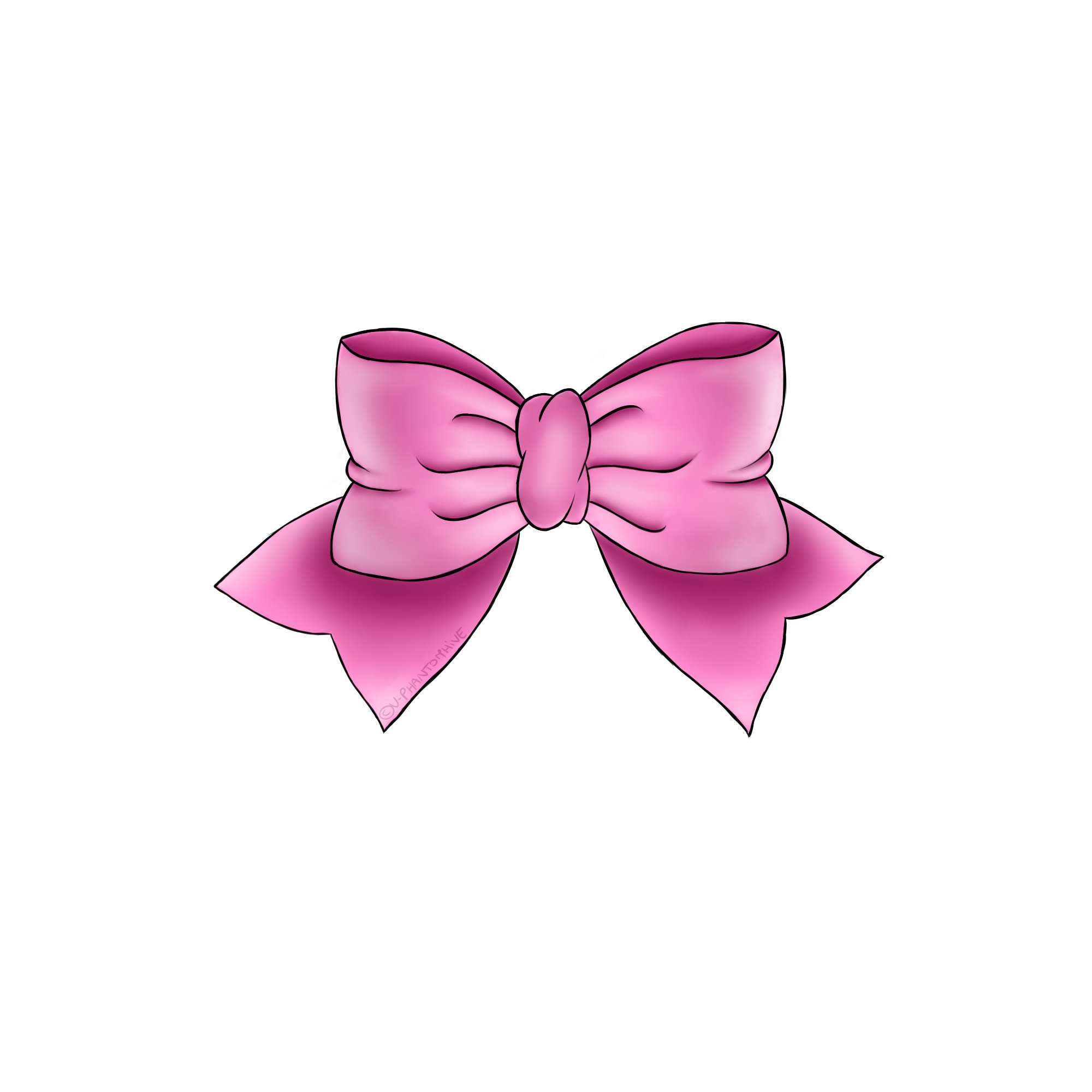 Pink Ribbon PNG by yotoots on DeviantArt