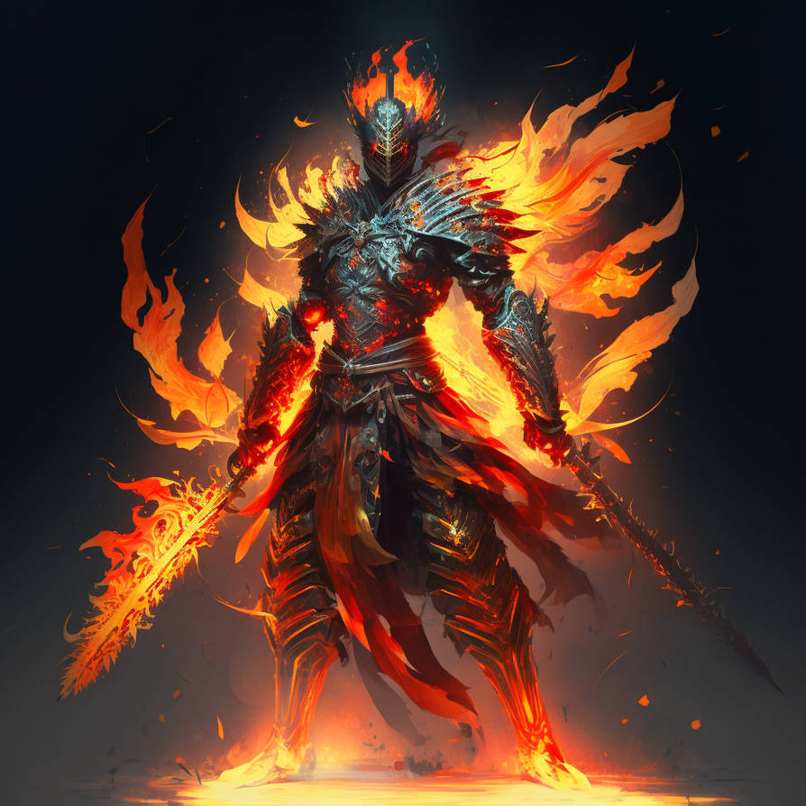 Ember Spirit: The Fiery Guardian by Fatape221 on DeviantArt