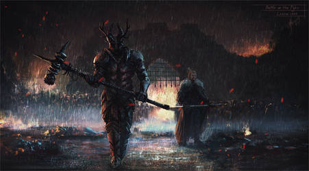 Battle on the Pyke (Robert and Ned) by Lensar