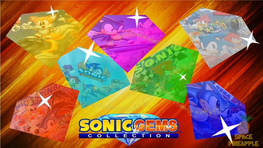 Sonic Gems Collection Poster by Space-Pineapple on DeviantArt