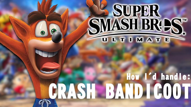 Super Smash Bros. Ultimate x Crash Bandicoot by W0nd3rAxe on DeviantArt