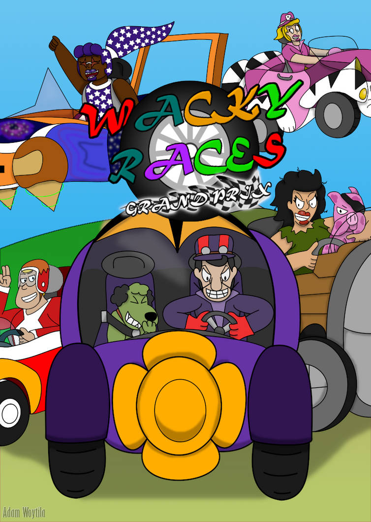 Wacky Races: Grand Prix (Reboot Concept) by AdamTheFifth on DeviantArt