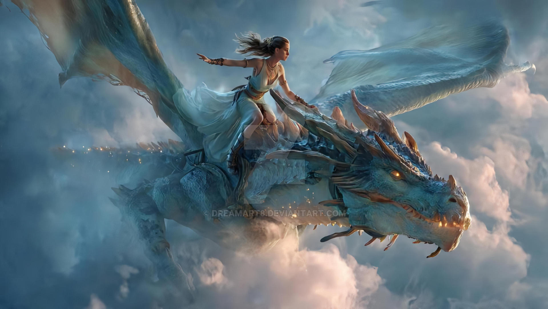 Ms. Bond Rider The Skyward Bond: Rider of the Azure Drake by DreamArt8 on DeviantArt