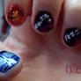 Eleventh Doctor Nail art