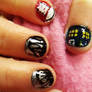 Tenth Doctor Nail Art -2