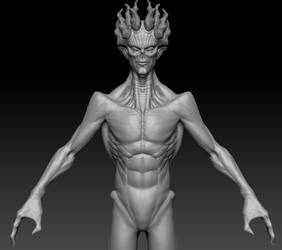 3D Demon WIP 02