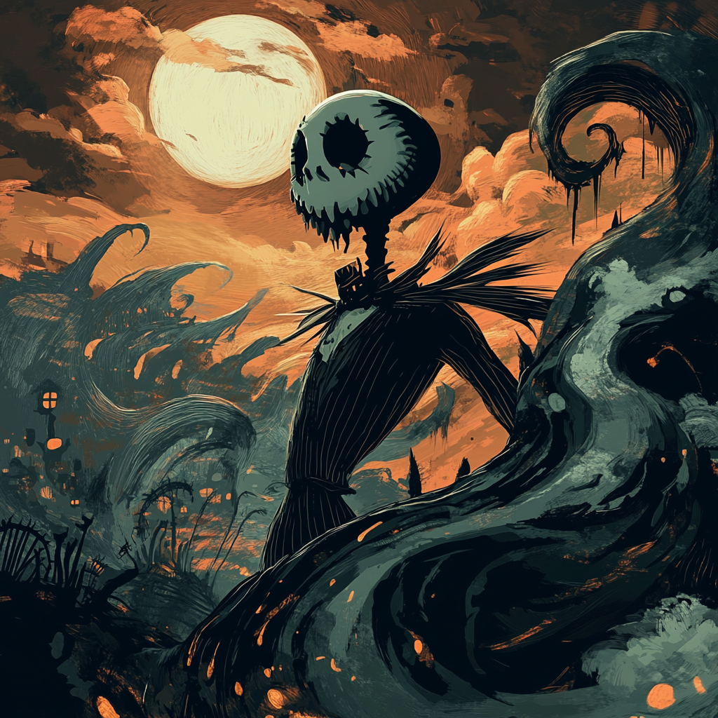Nightmare Before Christmas Digital Art