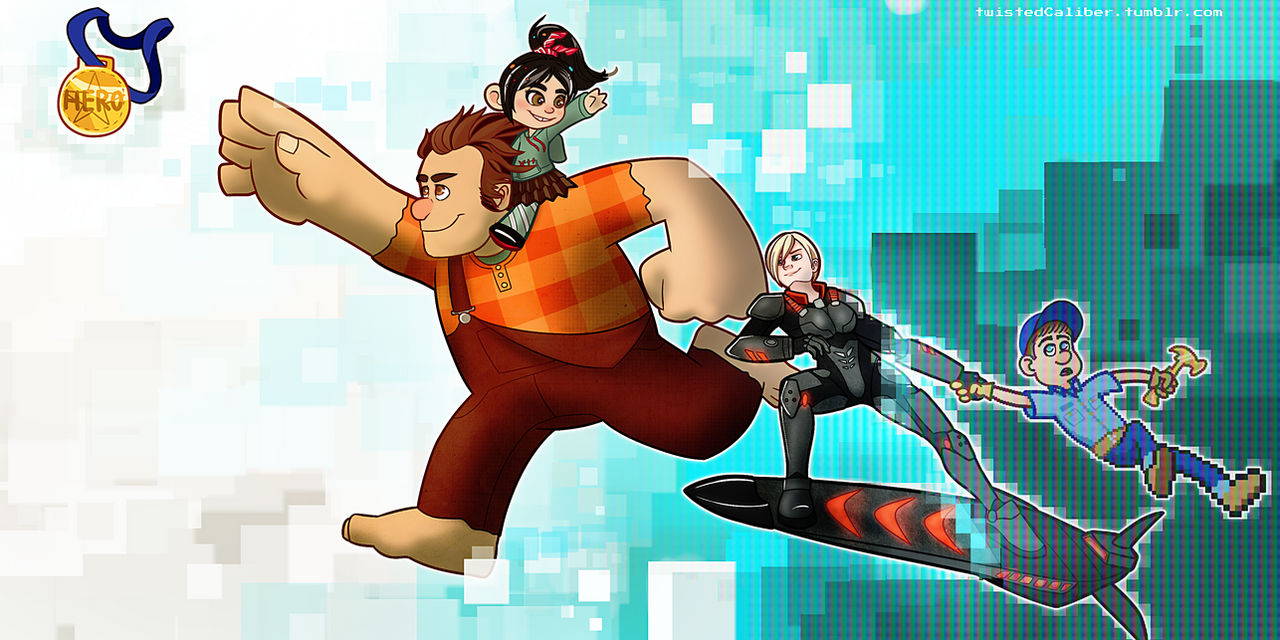 Wreck It Ralph Marvel Wreck it ralph by twistedCaliber on DeviantArt