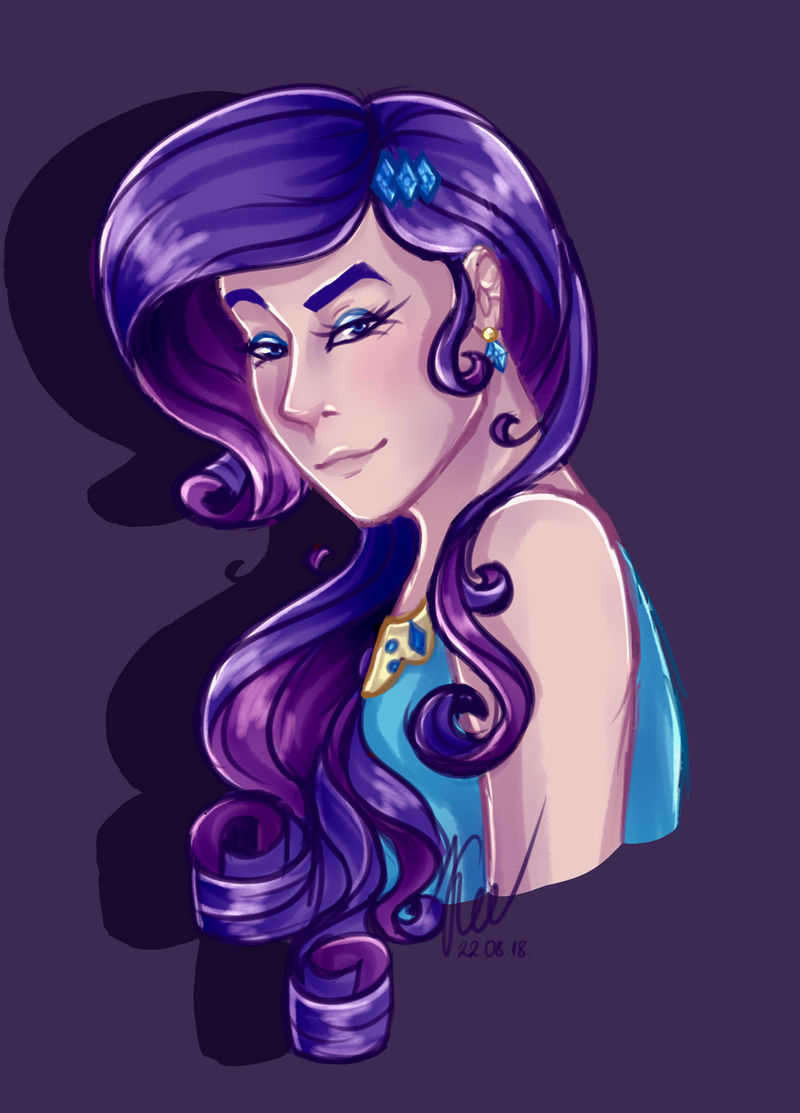 Boy Rarity Human Human Rarity by KayotaNV87 on DeviantArt