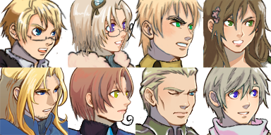 RPG Maker Headshots 01 by StephODell on DeviantArt