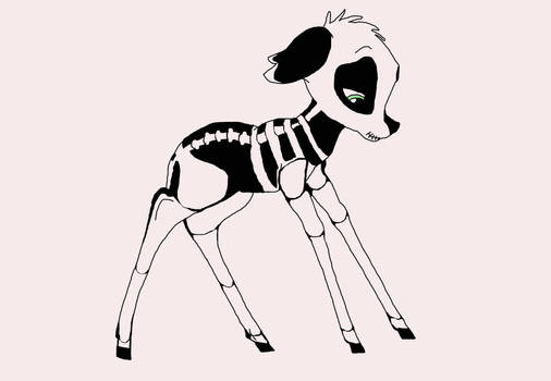 Adoptable: Skeleton deer [CLOSED]