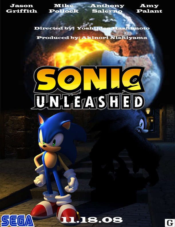 Sonic Unleashed Movie Poster by xHyperShadowx on DeviantArt