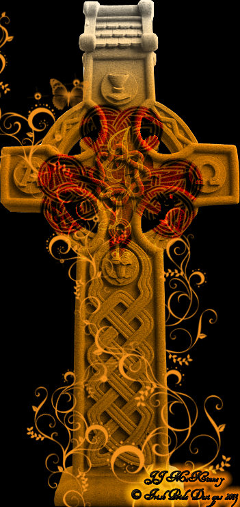 Celtic Cross Tattoo Concept