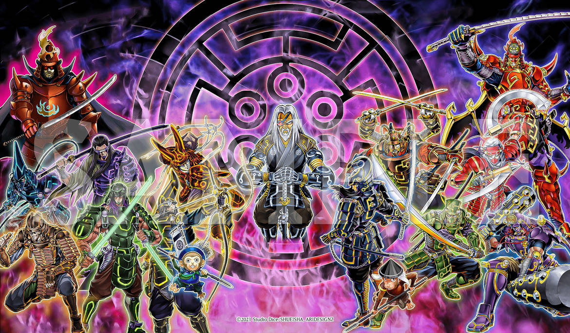 Yugioh The Six Samurai and Legendary Six Samurai by AriDesignZ on ...