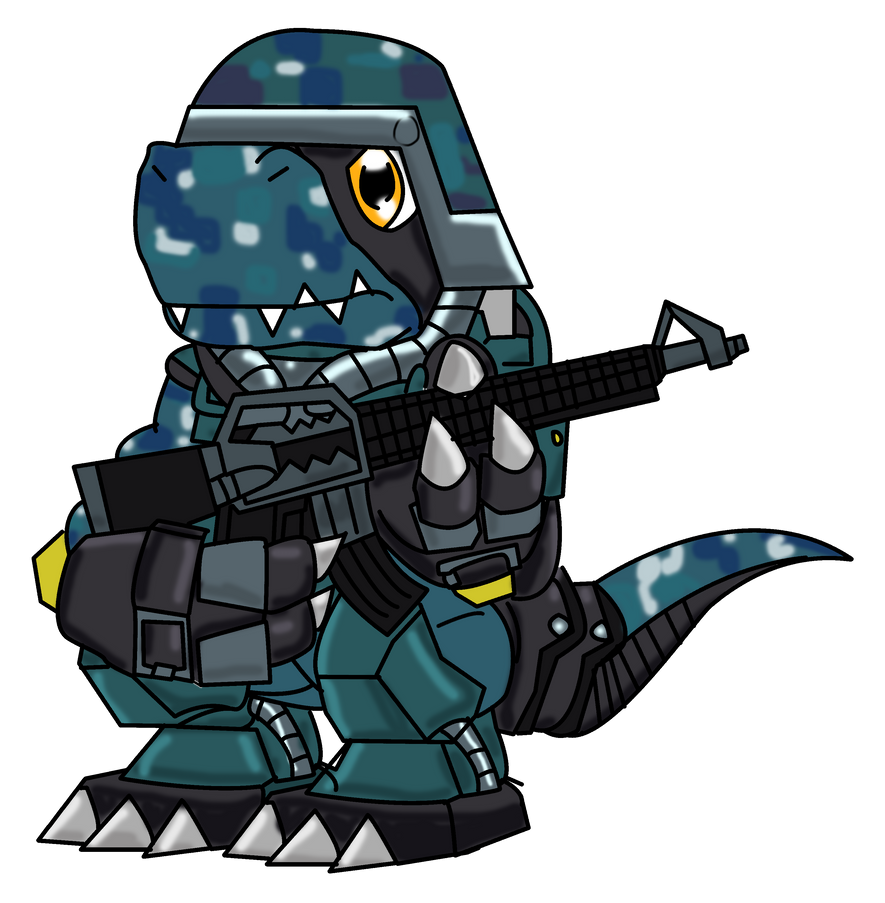 Commandramon by Squad4546 on DeviantArt