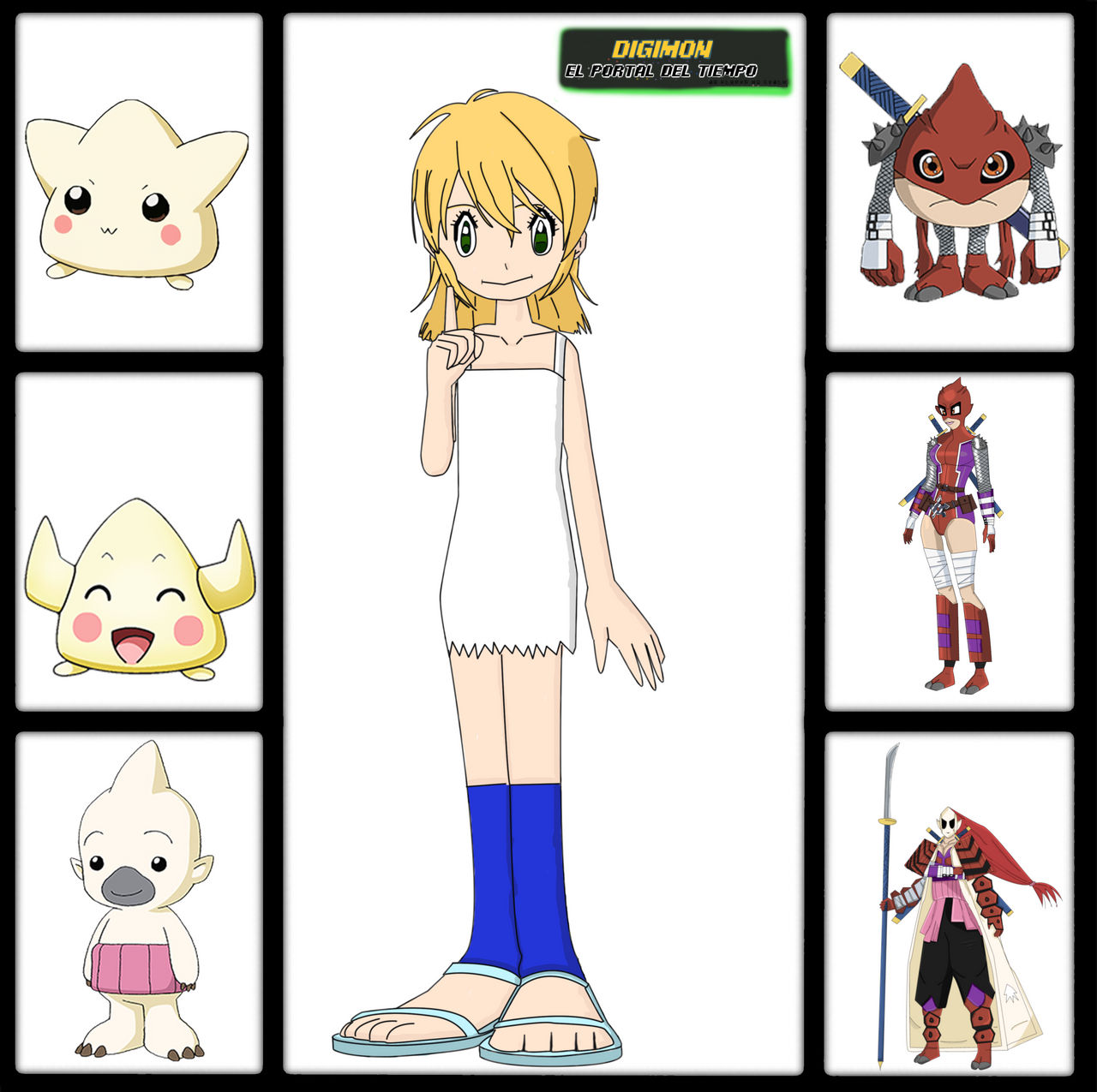 Boxomon Bokomon Fanline by Squad4546 on DeviantArt