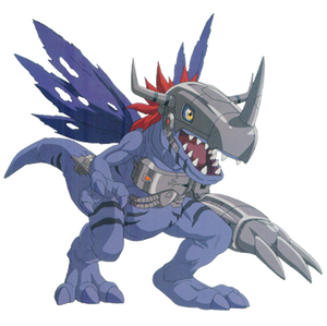 BlackMetalGreymon/MetalGreymon(Black)/BlueVirusPNG