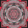 Red Polymorphic Mandala 2