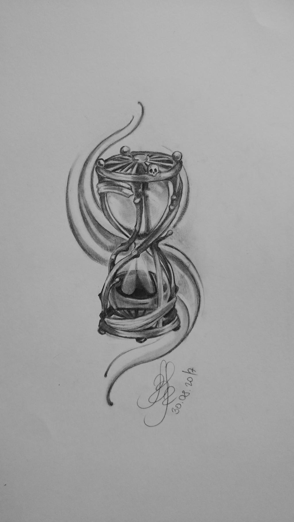 Sand timer by B1ackRain on DeviantArt