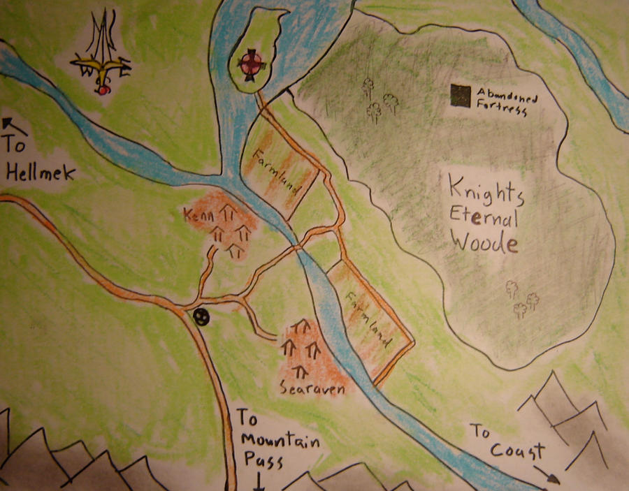 Knight Distance Map D and D: Knights Eternal Map by migrn on DeviantArt