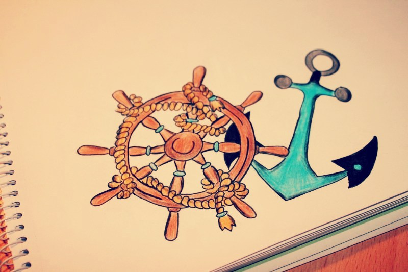 Wheel Anchor Drawing