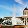 Manitoba Legislative Building and Fountain