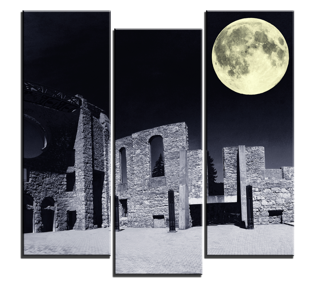 Saint Boniface Cathedral 3 Panel Canvas Print