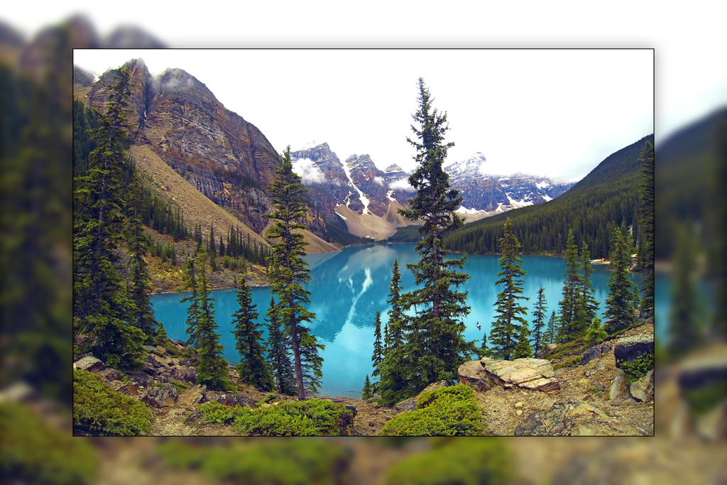 GoPro Shot of Moraine Lake