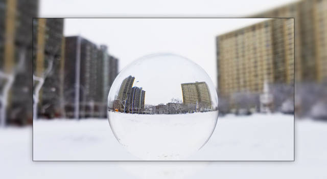 Lensball in Central Park