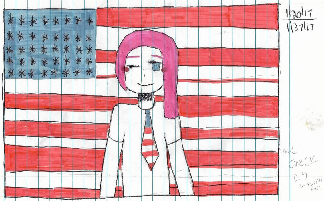 The American Flag - Colored by LymleTheSymbologist on DeviantArt