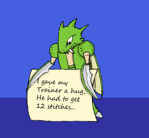 Scyther shaming