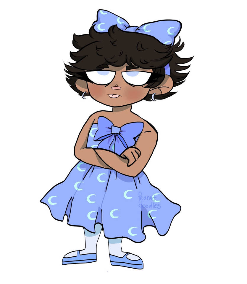 Moon kid! by peanutdoodles on DeviantArt