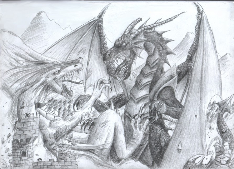 Dragon fight