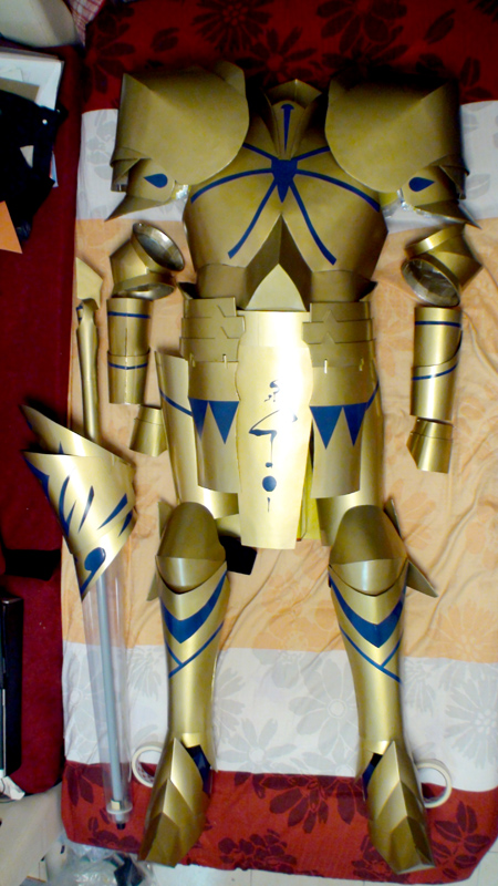 Fate Zero - Gilgamesh costume WIP