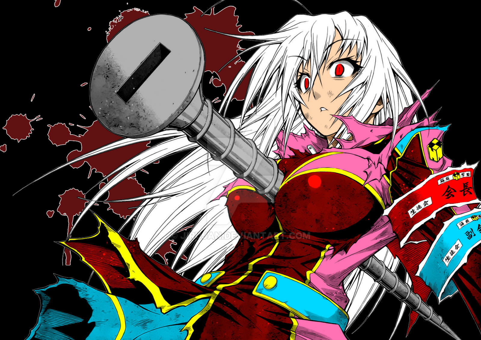 Medaka Stabbed by Jirujan on DeviantArt