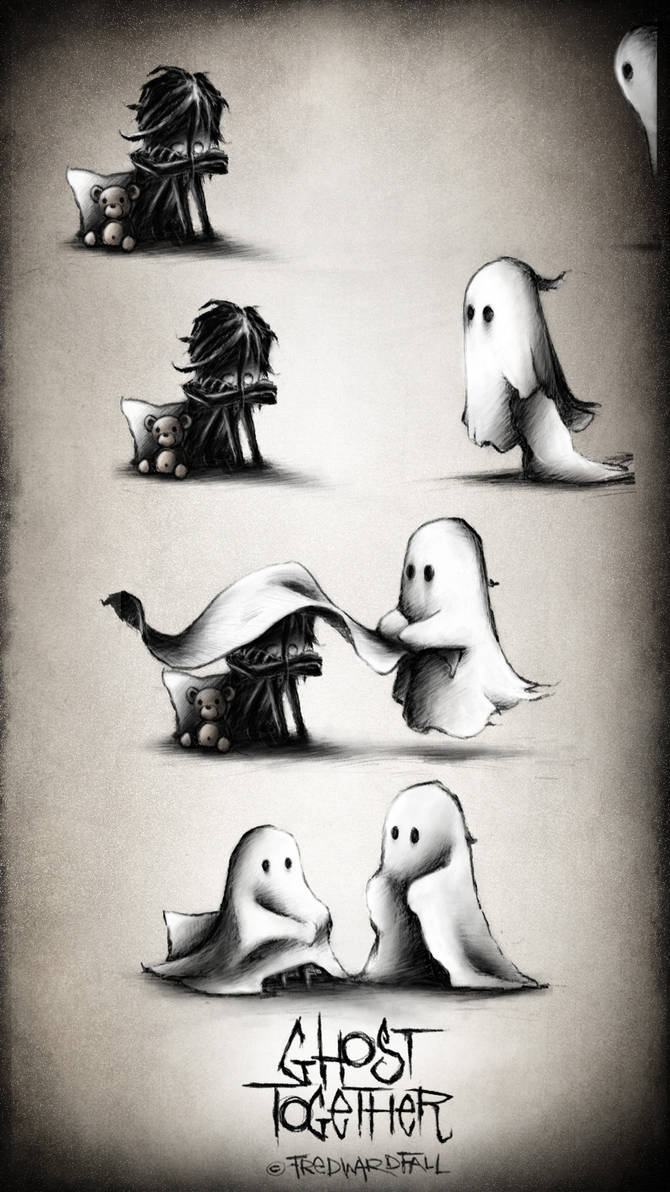 First Partner Ghost Ghost together by Strieptokokken on DeviantArt