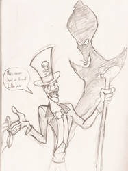 Facilier and Jafar